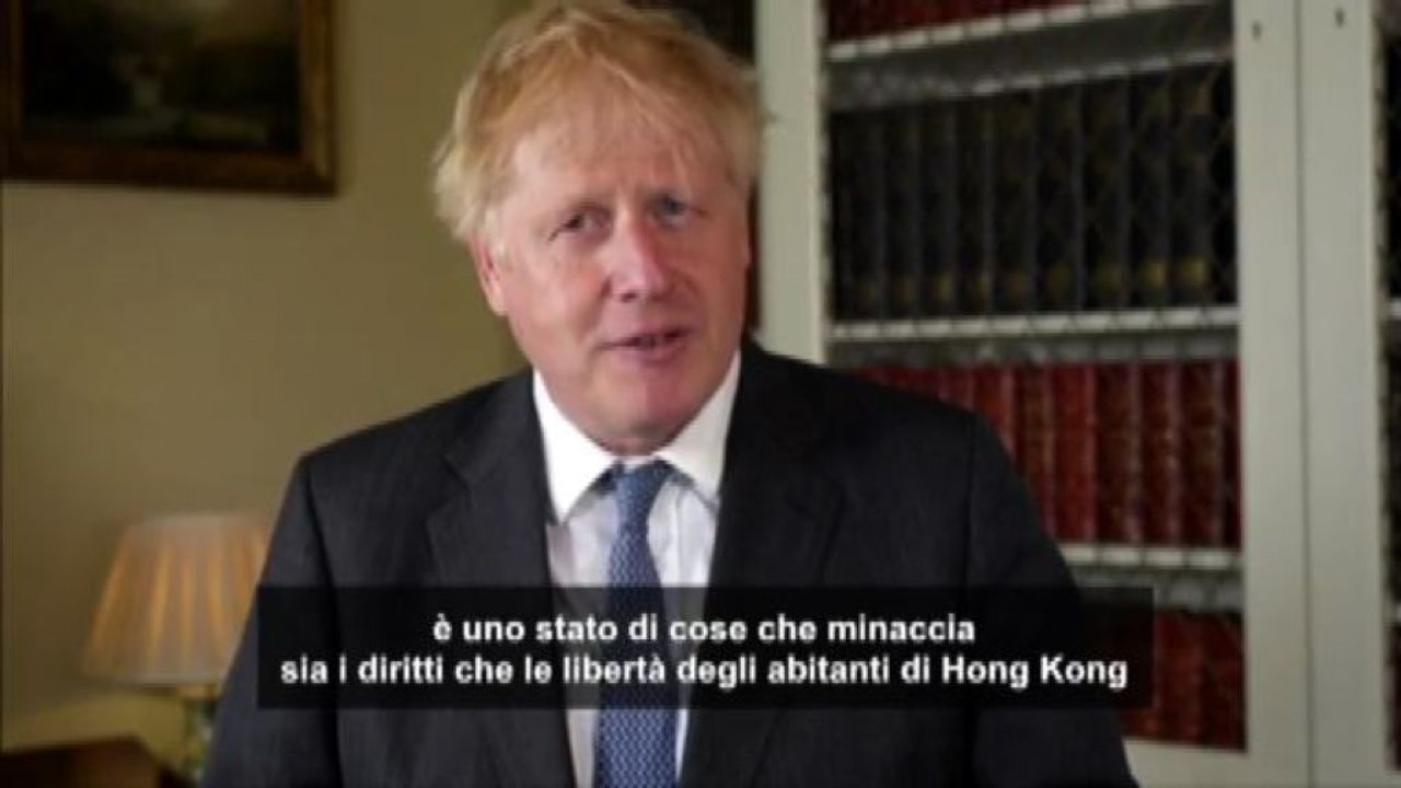 Johnson: 25 anni dopo la Cina non rispetta obblighi con Hong Kong