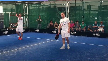 Illumia Padel Cup, la video intervista a Totti sul campo del Country club di Castenaso