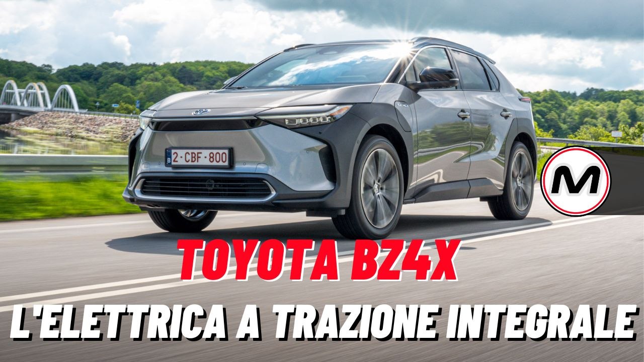 TOYOTA BZ4X 2022 | La prova su strada con l'elettrica giapponese