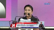 Angat Pinas NGO, inilunsad na ngayong araw ni dating VP Leni Robredo | 24 Oras