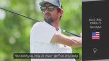 'Obsessed golfer' Phelps shares differences between golf and swimming