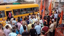 उदयपुर में हत्या का रैली निकाल जताया विरोध