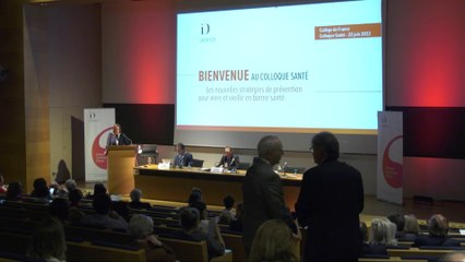 Introduction - Colloque santé au Collège de France
