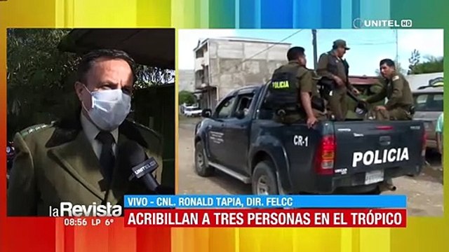 Triple crimen en Ivirgarzama: Dos de los cuerpos fueron hallados dentro del maletero del vehículo