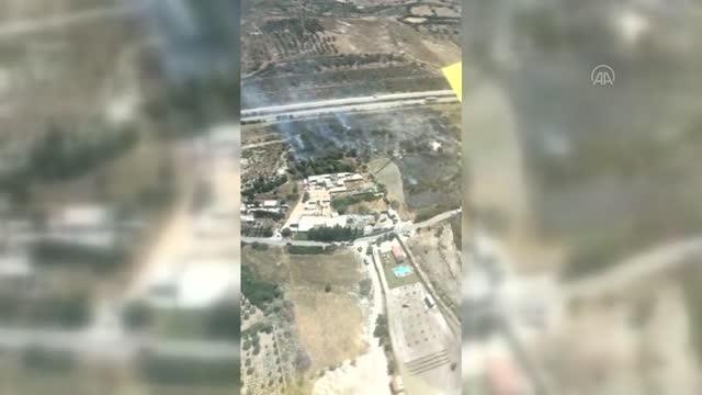 Son dakika: İzmir'in Çeşme ilçesindeki makilik yangını kontrol altına alındı
