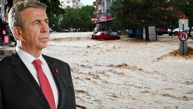 Sel mağdurlarıyla konuşması gündem olan Mansur Yavaş, gelen tepkilere yanıt verdi