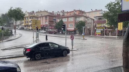 Başkentte sağanak etkili oldu (1)