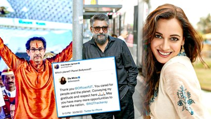 Vivek Agnihotri Mocks Dia Mirza For Praising Uddhav Thackeray