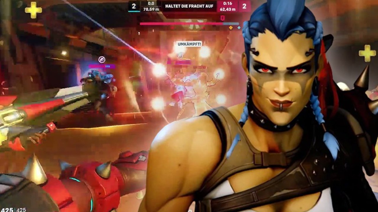 Overwatch 2: Wir haben die Junker Queen in der Beta ausprobiert, so spielt sie sich