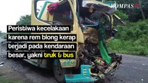 Rupanya Ini Penyebab Rem Blong pada Truk & Bus, yang Berisiko Menyebabkan Kecelakaan