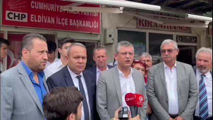 CHP'li Özel, Çankırı'da: "Bıçak Kemiktedir. Artık Alacak Nefes, Dayanacak Güç Kalmamıştır"