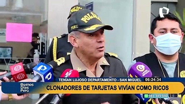 Tenían 40 DNI falsos y 28 celulares: Capturan a ocho sujetos dedicados a clonar tarjetas de crédito