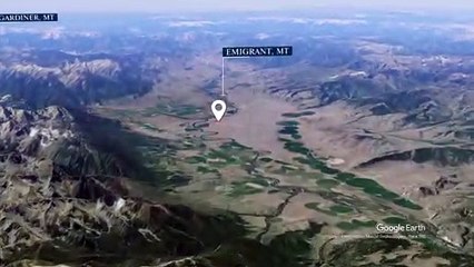Satellite Map for Horse and Farm Property in Livingston, Montana