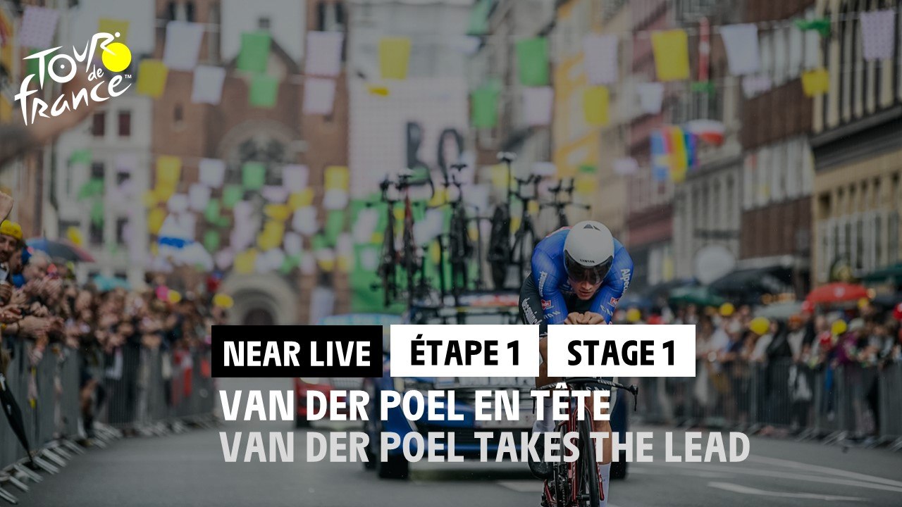 Van der Poel en tête / Van der Poel takes the lead - Étape 1 / Stage 1 - #TDF2022
