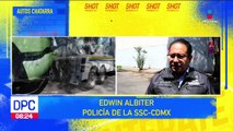Retiran autos chatarra en Azcapotzalco, CDMX