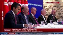 Cumhurbaşkanı Erdoğan yeni asgari ücreti açıkladı! Bir müjdeyi daha duyurdu: Asıl asgari ücret yılbaşında gerçekleşecek