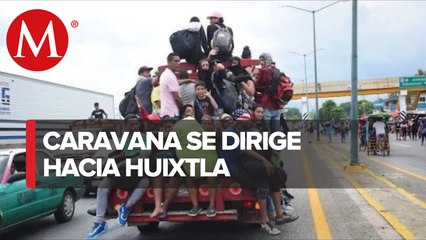 Décima caravana de migrantes sale desde Tapachula