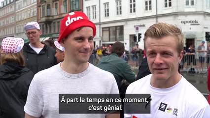 Tour de France - Les fans danois aux anges