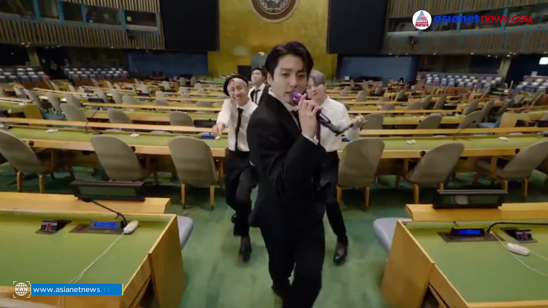 യുഎന്‍ വേദിയിലും തരംഗമായി ബിടിഎസ്; ആരാധകര്‍ ആവേശത്തില്‍