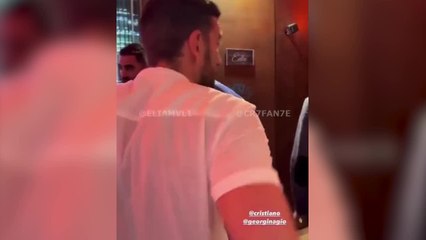 ‘Pillan’ a Cristiano con Georgina y cómo le llama para entrar al restaurante llama la atención