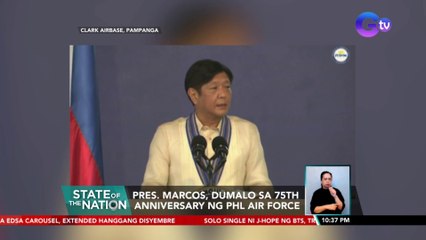 Pres. Marcos, dumalo sa 75th Anniversary ng Phl Air Force | SONA