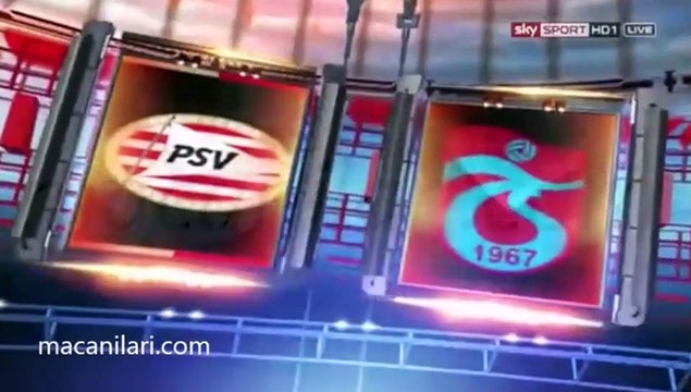 PSV Eindhoven 4-1 Trabzonspor 23.02.2012 - 2011-2012 European League Round of 32 2nd Leg