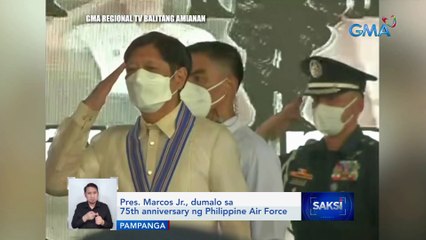 Pres. Marcos, dumalo sa 75th anniversary ng Philippine Air Force | Saksi