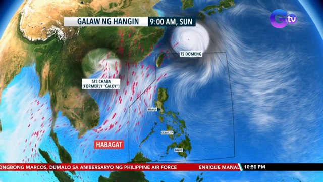 Habagat, magpapaulan sa malaking bahagi ng bansa; Bagyong Domeng, inaasahang lalabas ng PAR bukas | SONA