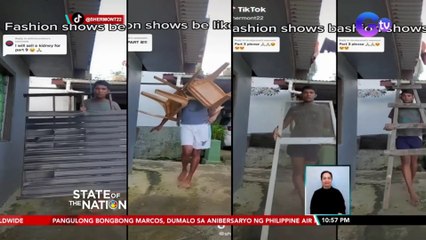 Mga gamit sa bahay, inirampa | SONA
