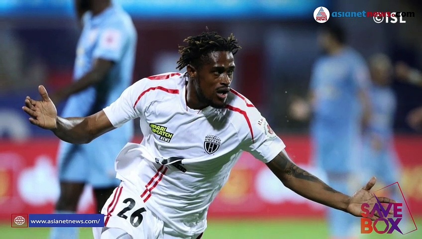 നോര്‍ത്ത് ഈസ്റ്റിന്‍റെ ജമൈക്കന്‍ കരുത്ത്; ഡെഷോണ്‍ ബ്രൗണ്‍ കളിയിലെ താരം