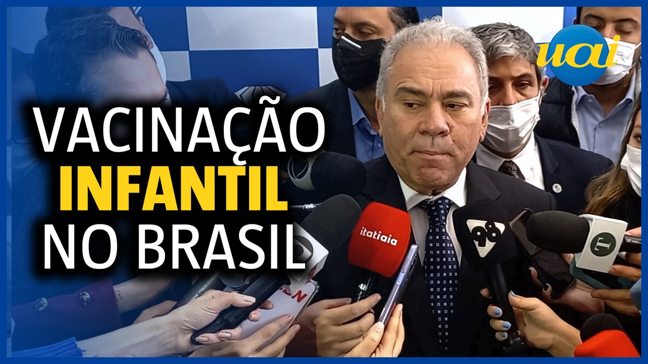 Queiroga comenta de vacinação em menores de 5 anos