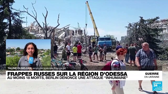 Guerre en Ukraine: À Odessa, le nombre de morts et de blessés ne cesse d'augmenter