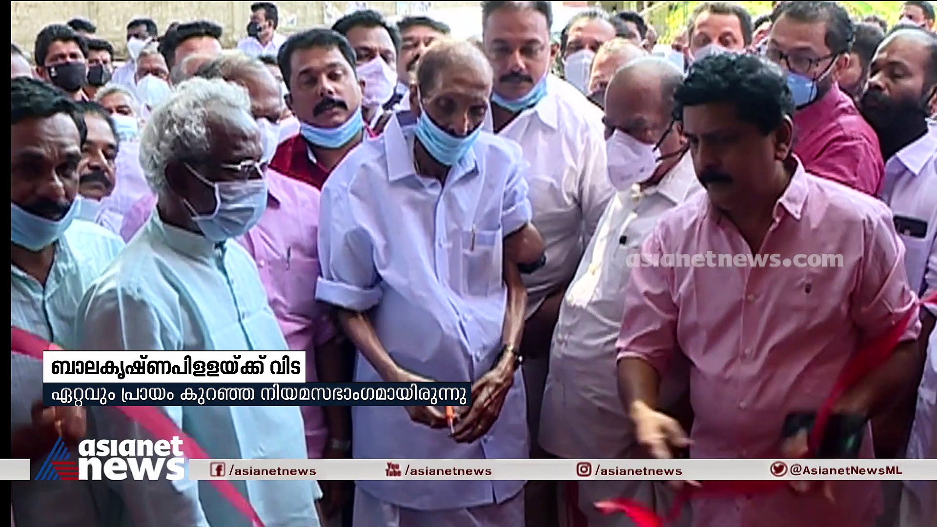 ഇടതുപക്ഷത്തിന്റെ വിജയം പ്രവചിച്ച ബാലകൃഷ്ണപിള്ള