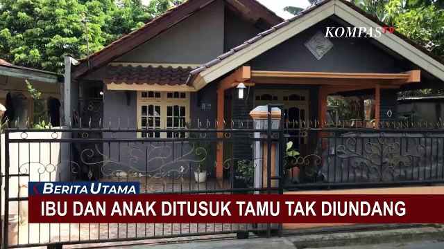 Ibu dan Anak jadi Korban Penusukan Orang Tak Diundang, Pelaku Pakai Atribut Kepolisian