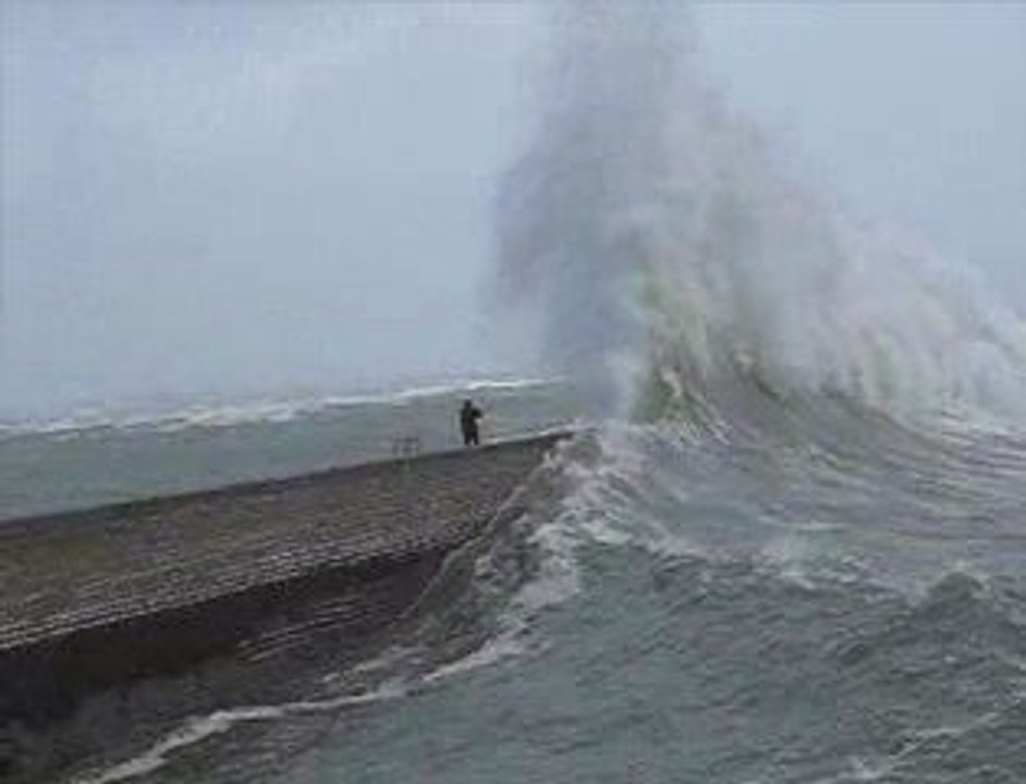 Tempête à Lomener, les pêcheurs d'images