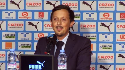 Départ de Sampaoli de l'OM : Longoria "une question de timing dans le projet"