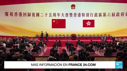 John Lee juró como nuevo primer ministro de Hong Kong y sucede a Carrie Lam