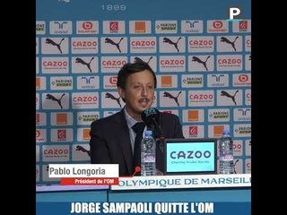 Pablo Longoria s'explique sur le départ de Jorge Sampaoli