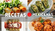 5 deliciosas y fáciles recetas mexicanas sin carne para la semana