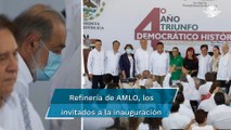 Carlos Slim y gobernadores priistas entre los invitados a la inauguración de Dos Bocas