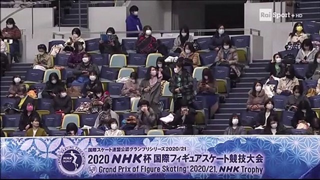 NHK20 - Commentators mention Hanyu (RAI ITA)