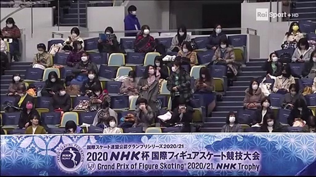 NHK20 - Commentators mention Hanyu (RAI ITA)