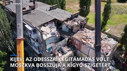 Kijev: az odesszai támadás volt Moszkva bosszúja a Kígyó-szigetért