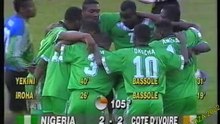 نيجيريا والكوت ديفوار 1994 ــ  ضربة الجزاء التي رشحت نيجيريا الى الدور النهائي