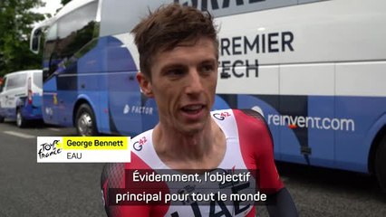 Tour de France - Bennett : "Aujourd'hui, la première chose à faire était de ne pas chuter"