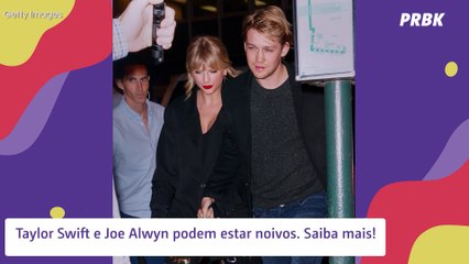 Taylor Swift estaria noiva de Joe Alwyn há meses. Saiba detalhes!