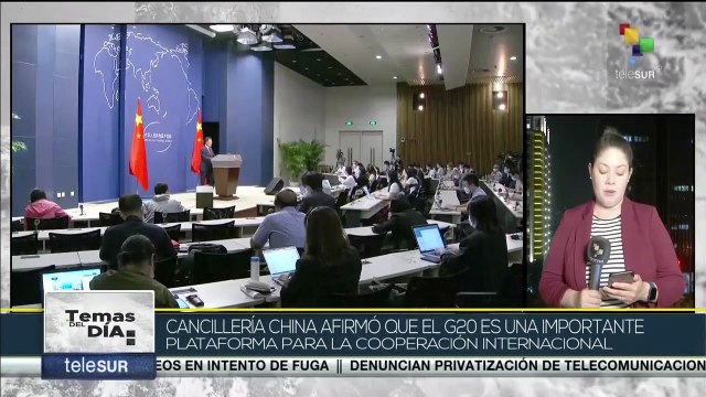 China insta a los países del G20 a practicar verdadero multilateralismo
