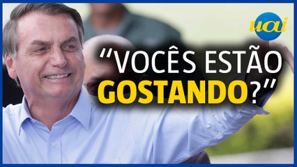 Bolsonaro questiona apoiadores sobre combustíveis