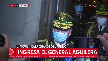 Aguilera confirma que dejará el cargo de comandante