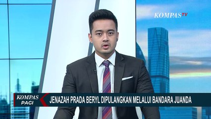 Gugur Ditembak KST Papua, Jenazah Prada Beryl Kholif Dipulangkan